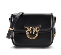 PINKO Love Box Sac à bandoulière Cuir 20 cm noir