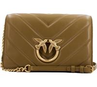 PINKO Love Click Sac à bandoulière Cuir 25 cm piantagione-antique gold (TAS022856)