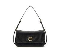 Pinko - Love Click Soft Horizontal Shoulder Bag - Femme - Sacs - Noir - Taille: ONE Size