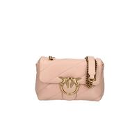 Pinko Love Mini Puff Cl Sheep Nappa, Sac Femmes, O81q_Poudre Antique Gold, Taille Unique