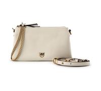 PINKO Love Mini Sac à bandoulière Cuir véritable 21 cm beige