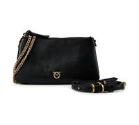 Pinko Sac porté épaule Double Mini Cuir Noir Taille unique Femme
