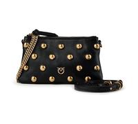 PINKO Love Mini Sac à bandoulière Cuir véritable 21 cm noir