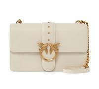 Pinko Love One Classic Cl Veau Se, Sac Femme, Taille Unique, Z14q_Blanc Soie-antique Gold, Taille unique