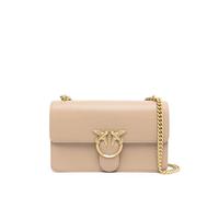 Pinko - Love One Classic Crossbody Bag - Femme - Sacs - Beige - Taille: ONE Size