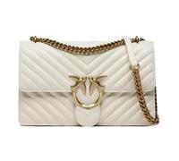 Pinko, LOVE ONE CLASSIC DC SHEEP NAPP femme, Z14Q_BIANCO SETA-ANTIQUE GOLD, Taille unique