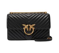 Pinko - Love One Classic DC Sheep Nappa Chevron - Femme - Sacs - Noir - Taille: ONE Size