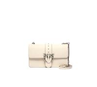 Pinko Love One Classic Sac bandoulière crème, femme