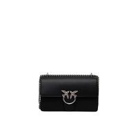 Pinko - Love One Classic Shoulder Bag - Femme - Sacs - Noir - Taille: ONE Size