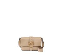 Pinko Sac bandoulière Love One Classic Slouchy Femme Beige Taille One Size Antique Gold