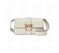 Pinko Sac à bandoulière blanc au design élégant Femme Taille ONE Size