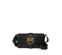 Pinko – Sac à bandoulière en cuir noir – Sangles amovibles – Femme – ONE Size
