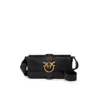 Pinko – Sac à bandoulière en cuir noir – Sangles amovibles – Femme – ONE Size