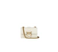 Pinko - Love One Mini C Vitello Seta - Femme - Sacs - Blanc - Taille: ONE Size
