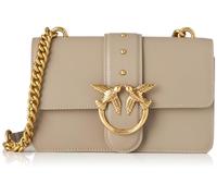 Pinko, LOVE ONE MINI CL VITELLO SETA femme, I68Q_NOCE-ANTIQUE GOLD, Taille unique