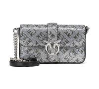 PINKO Love One Mini sac à bandoulière Cuir 18 cm couleur argent