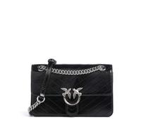 Pinko Love One Mini Sac porté épaule noir, femme