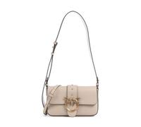 Pinko Love One Mini Slouchy Sac porté épaule beige, femme