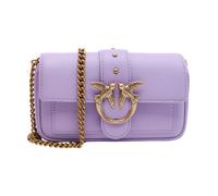 Pinko - Love One Pocket C Vitello Seta - Femme - Sacs - Violet - Taille: ONE Size