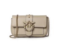 Pinko - Love One Sac Bandoulière - Femme - Sacs - Beige - Taille: ONE Size