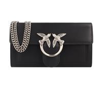 PINKO Love One Sac pochette Cuir 19 cm gris
