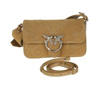 Pinko - Love One Slouchy Mini Bag - Femme - Sacs - Vert - Taille: ONE Size