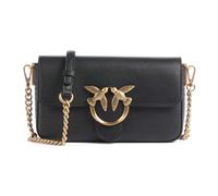 Pinko - Love One Slouchy Mini - Femme - Sacs - Noir - Taille: ONE Size