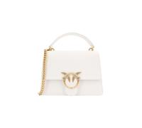 Pinko - Sac bandoulière femme Love One Top Handle Mini Light - Blanc - Taille Unique