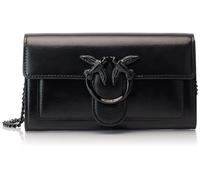 Pinko Love One Wallet C Naplack Color Block, Sac femme, Z99b_Noir Limousine Block Color, Taille unique