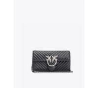 Pinko - Love One Wallet - Femme - Sacs - Noir - Taille: ONE Size