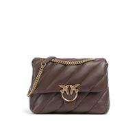 Pinko Love Puff Big Sac porté épaule brun foncé, femme