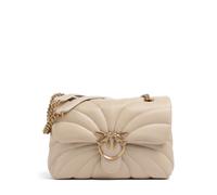 Pinko Love Puff Classic Sac porté épaule beige, cuir de mouton, femme