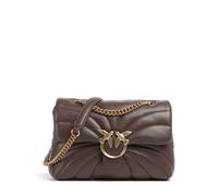 Pinko Love Puff Classic Sac porté épaule brun foncé, femme