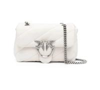 Pinko Sac femmes Love Puff Mini Cl Sheep Nappa Blanc Soie Old Silver Taille Unique