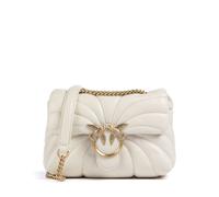 Pinko Sac à bandoulière femme matelassé en cuir avec chaîne Blanc Taille ONE Size