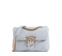 Pinko Love Puff Mini Sac porté épaule bleu, cuir de mouton, femme