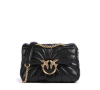 Pinko Love Puff Mini Sac porté épaule noir, cuir de mouton, femme