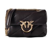 PINKO Love Puff Sac à bandoulière Cuir véritable 27 cm brun
