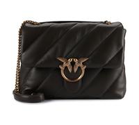 PINKO Love Puff Sac à bandoulière Cuir véritable 31 cm brun