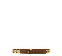 Pinko - Love Suede Belt - Femme - Accessoires - Brun - Taille: L