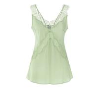 Pinko - Lydia Top - Femme - Blouses et Chemises - Vert - Taille: 42 FR