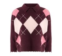 Pinko - Maille à col rond - Femme - Pulls - Multicolore - Taille: 38 FR