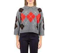 Pinko - Maille col rond - Femme - Pulls - Multicolore - Taille: 42 FR