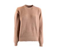 Pinko - Maille Tricotée à Col Rond - Femme - Pulls - Beige - Taille: 38 FR