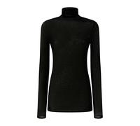 Pinko - Maille Ultrafine avec Micropaillettes - Femme - Pulls - Noir - Taille: 38 FR