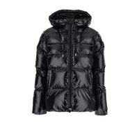Pinko - Manteau Caban Noir en Cristal - Femme - Vestes - Noir - Taille: 38 FR