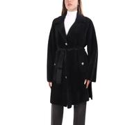 Pinko - Manteau Ceinturé - Femme - Manteaux - Noir - Taille: 40 FR
