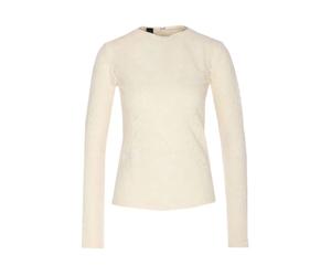 Pinko - Marinara Knit Blouse - Femme - Pulls - Beige - Taille: 42 FR