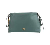 Pinko - Maxi Pochette en Cuir - Femme - Sacs - Vert - Taille: ONE Size