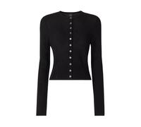 Pinko - Meteora Cardigan - Femme - Pulls - Noir - Taille: 36 FR